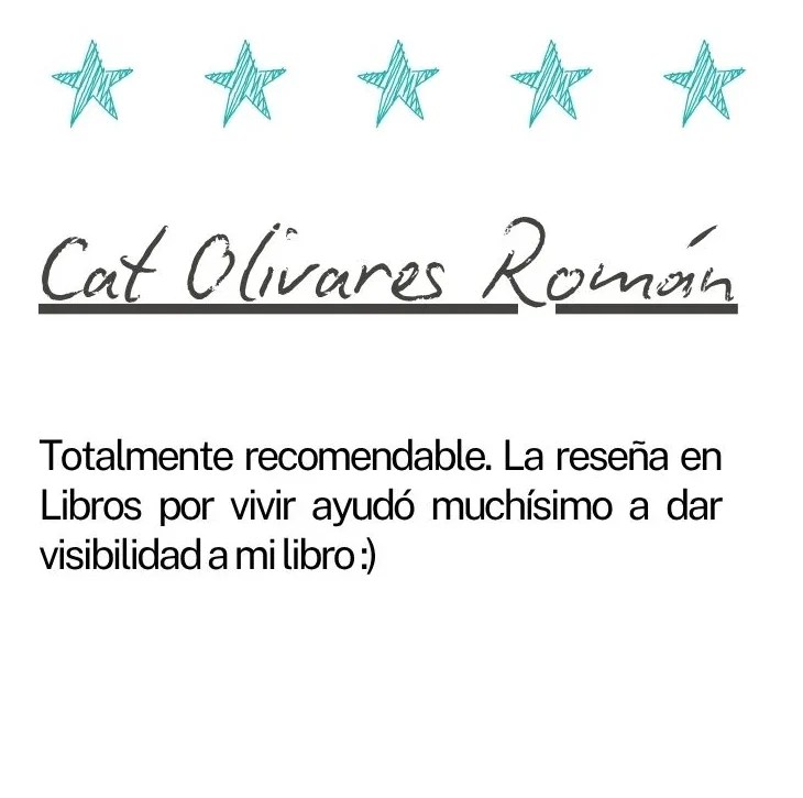 Reseña de Cat Olivares sobre Libros por vivir