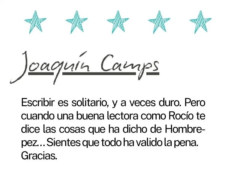 Reseña de Joaquín Camps sobre Libros por vivir